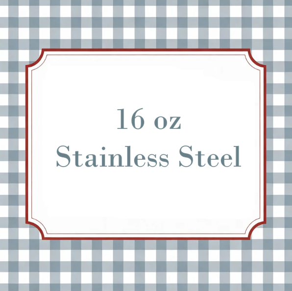 16 oz Stainless Steel