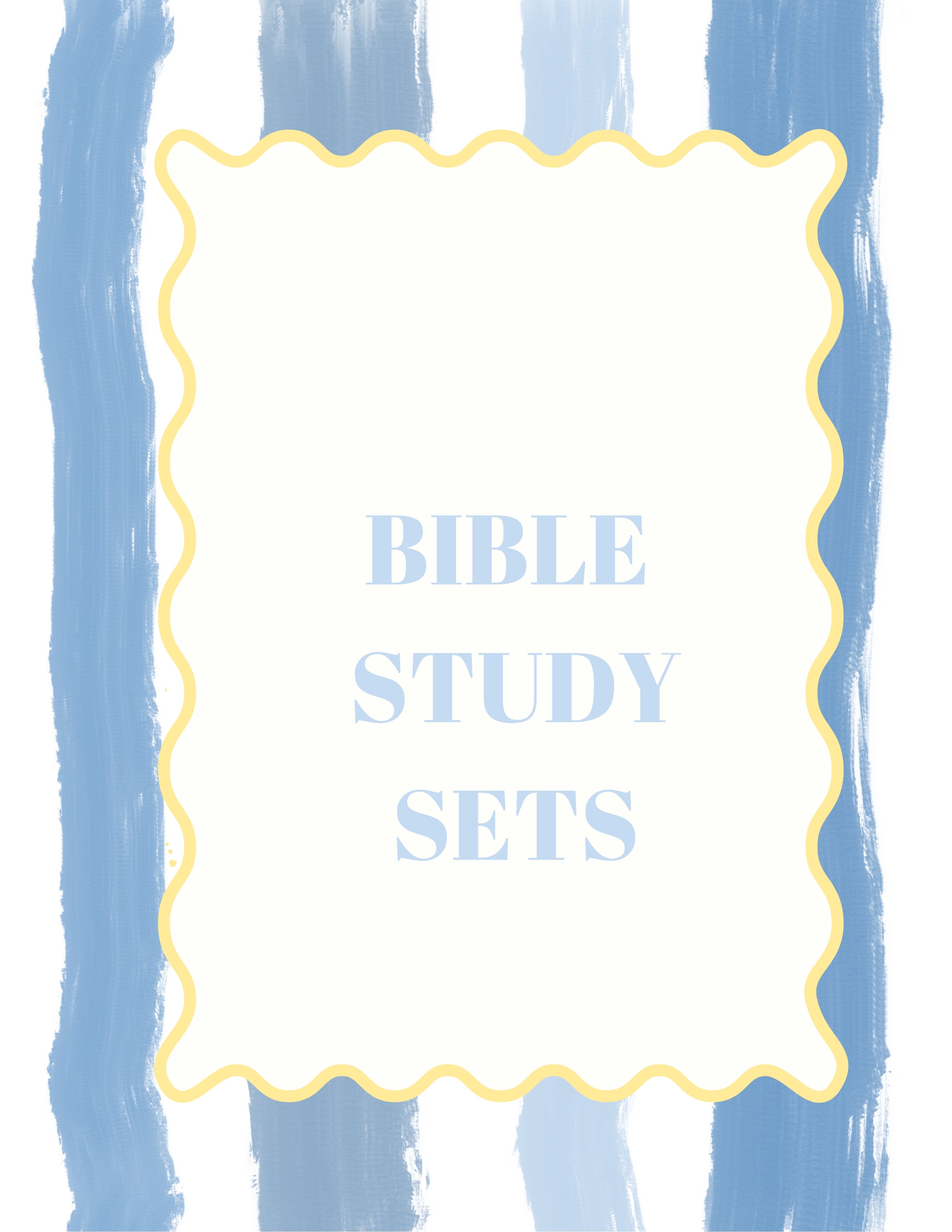 Bible Study Sets