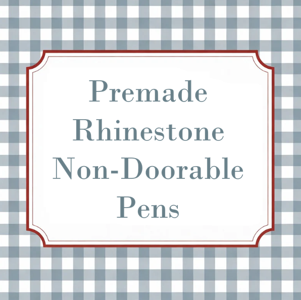 Rhinestone Non-Doorable