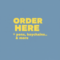 Order Here - Dusty Blue & Yellow